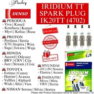 【💯ASLI】IK20TT (4702) PALAM PENCUCUH DENSO IRIDIUM TT SPARK PLUG PROTON SAGA PERODUA MYVI HONDA TOYOT