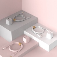 [UIBI] 20W Fast Charging Combination Head+Fast Cable- < Outdoor Life > Charger Travel Apple Android 