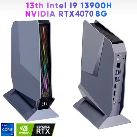 Topton Gaming Mini PC NVIDIA RTX 4070 4060 8G Intel i9 13900HX 13900H 12900H i7 13800H Windows 11 De