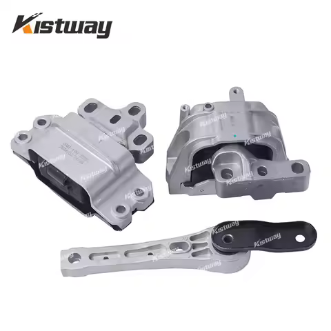 3PCS Engine GearBox Mount Kit For Audi TT TTS 2007-2014 2.0T For VW Golf 8J0199262 1K0199555AB 3C019