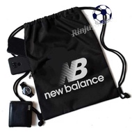 NB Futsal Drawstring Bag - Waterproof NB Logo Backpack - Men's and Women's Sports Drawstring Bag - S