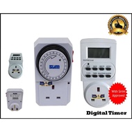 SUM 24 Hours Digital Timer Programmer Analog Timer