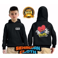 BT21 TATA CHILDREN'S HOODIE JACKET
