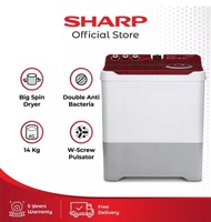 mesin cuci SHARP 12kg 1290