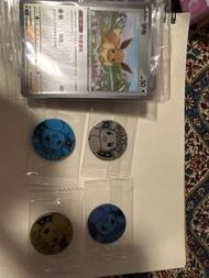 PTCG 伊貝卡牌連紀念幣