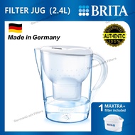 BRITA  Water Filter Jug Marella White（2.4L）with 1 MAXTRA Plus cartridge