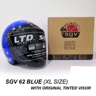 SGV HELMET SGV 62 SPECIAL SIZE XL(3 button)Topi Keledar SGV Helmet Sesuai Kepala Besar