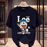 Short Sleeve 23new Loose Ruffian Handsome T-Shirt Fashion American Street Wear Summer Printing Whole