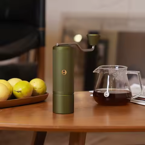 TIMEMORE X-Lite Manual Coffee Grinder - Portable, Lightweight, Adjustable Settings for Espresso, Pou