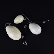 HealthyHavenN Bộ 3 Trứng ngọc bích kegel cơ xương chậu cho nữ tập thể dục thắt chặt âm đạo