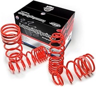 AUTO-STYLE Lowering Springs Compatible with Fiat Grande Punto/Evo/Punto 1.4T-Jet1.3D/1.6D/1.9D 2005-