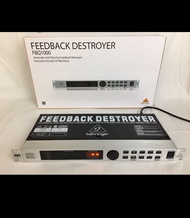 behringer feedback destroyer fbq1000 fbq 1000 anti feedback