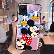NC-57 Mickey Mouse Glass Case For VIVO Y02 Y02A Y02T Y66 Y81i V19 Y67 Y81 V17 Y81S V5 Lite Pro