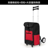 Luggage Truck Small Truck Foldable Truck Truck Trailer Moving Goods Can Climb Stairs Trailer Shoppin