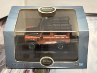 1/76 Oxford Land Rover Defender 90 模型車