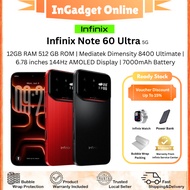 [Promo] Infinix Note 60 Ultra 5G 12GB RAM 512GB ROM Mediatek Dimensity 8400 Ultimate | Original Set