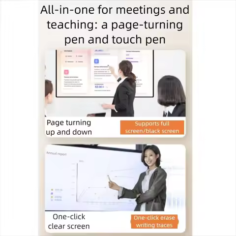 2.4GHz Laser Pointer Clicker Meeting Infrared Remote Wireless Flip Pen Clicker Remote Controller Por