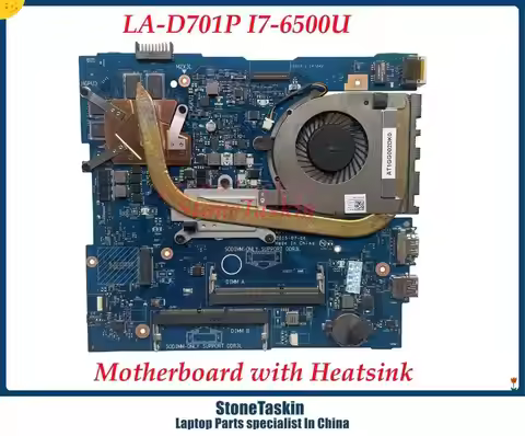 Genuine CN-0YVT1C YVT1C For Dell Insprion 5559 Laptop Motherboard AAL15 LA-D071P SR2EZ I7-6500U R5 M