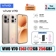 VIVO V70 (5G) | (24)12GB+12GB RAM 256GB ROM | Local Set 2 Years OFFICIAL VIVO Warranty