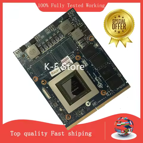 J0M0K CN-0J0M0K N15P-GX-B-A2 GTX860M GTX 860M MXM 3.0 DDR5 2G Video Graphics Card For DELL M17X R4 R