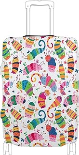 Caterpillar Cute Carry on Luggage Cover Protector Fit 18-32 Inch Luggage, Luggage Accessories, Cater