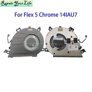 CPU Cooling Fan For Lenovo IP Flex 5 Chrome 14IAU7 82T5 83EK Notebook Cooler Processor 5F11H59156 BA