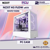 NZXT H5 FLOW MID-TOWER CASE - WHITE