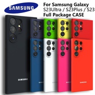 Casing Samsung S23 Ultra / S23 Plus / S23 Silicone Full Original Cover Hp Premium
