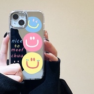 เคส Iphone Shell Makeup Mirror สำหรับ Iphone 15 7 Plus 11 Pro Max 13 11 14 12 Pro Max XR 6s 7 8 6 14 Plus X XS Max SE 2020 อาร์ตแฟชั่น Tpu Soft Case