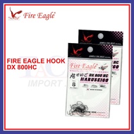 (20pcs) Fire Eagle Single Hook DX 800HC Fishing Hook Mata Kail Pancing