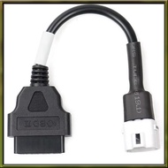1pcs Motorcycle OBD Diagnostic Cable for  6Pin to 16Pin OBD2 Diagnostic Scanner Adapter