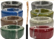 YAZAKI สายไฟ THW 1x10 YAZAKI cable WIRE สายไฟ THW 10 sq.mm