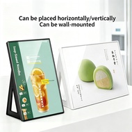 Acrylic Table Card Display Stand A4 Price Tag Table Sign Table Wine Menu A4 Price Display Stand Bill