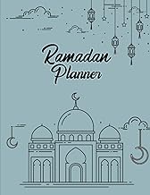 Ramadan Planner: Daily Journal with Fasting &amp; Prayer Checklists Quran Readings Tracker 40 Rabbana Duas 30 Days of Prayer Fasting Gratitude and Kindness Ramadan planner for teens
