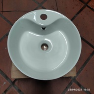 Chậu lavabo đặt bàn đá size nhỏ 36x36
