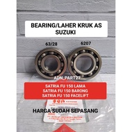 Crankshaft bearing 6328+6207 satri Fu 150 old/ Satria Fu 150 facelift/ Satria Fu 150 barong