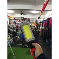 LED COB Work Light with Magnetic Base and Hook - Portable Rechargeable Work Light