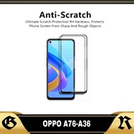LAYAR PROMO TEMPERED GLASS SCREEN Oppo A76 A36 TG Anti-Scratch Screen Front Screen Protector GLASS