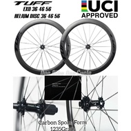 2023 TUFF EXO G3 36/46/56/ Helium 36/46/56 Rim & Disc Brake Carbon Spoke Full Carbon Clincher Wheels