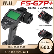 【Stok Siap】Flysky FS-G7P+ 10CH Transmitter with R11P Receiver, Roda Busa Ketumpatan Tinggi (High-Den