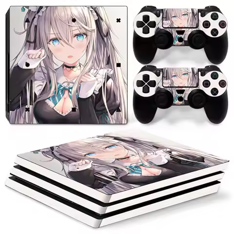 GAME PS4 PRO Slim Skin Sticker Decal Cover for ps4 Console and 2 Controllers PS4 pro slim Skin