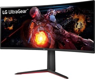 34GP63A-B 34" Curved Ultragear QHD (3440 x 1440) HDR 10 160Hz Gaming Monitor with Tilt/Height Adjust