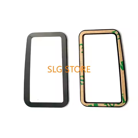 1 pcs NEW For Canon EOS 77D Top Outer LCD Display Window Glass Cover + Adhesive tape Digital Camera 