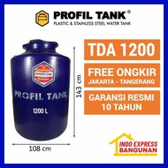 TANGKI / TOREN AIR PROFIL TANK TDA 1200 LITER GARANSI 10 TAHUN
