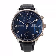 Iwc Black Disc Portugal Series Mechanical Watch Men IW371609Portuguese Meter