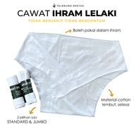 Cawat Ihram Lelaki Haji Umrah Pengganti Seluar Bagi Lelaki Dalam Standard Jumbo Size Men