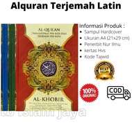Al Quran Terjemahan dan Tajwid AL KHOBIR BESAR A4 - Al Quran Latin dan Terjemahan Alquran dan Terjem