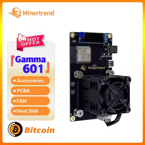 Minertrend Bitaxe Gamma 601 1.2TH/s 18W BM1370 BTC Miner,Accessories for Bitaxe gamma 601 PCBA,FAN,H
