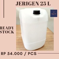 PRODUK UNGGULAN!!! BOTOL DIRIGEN JERIGEN JIRIGEN 25 LITER SEGEL BARU