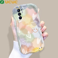 (Local Ready) UCUC Kasus hp Case Ponsel Untuk  OPPO Reno 6 7 7Z 8 8Z 8T Pro 4G 5G Cartoon Pattern Cr